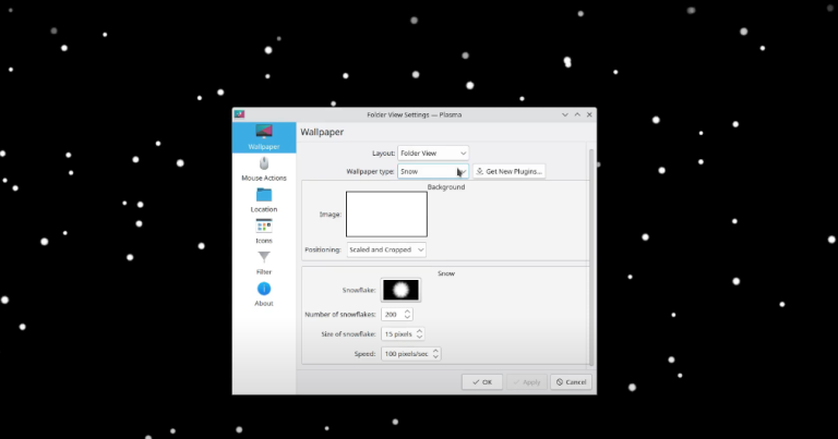 KDE customize Desktop
