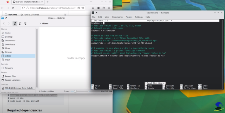 Ubuntu record instant replays with Replay Sorcery