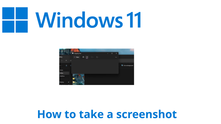 Windows 11 how to take a screenshot