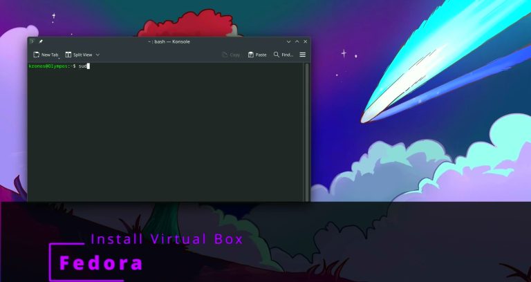 How to install Virtual Box in Fedora
