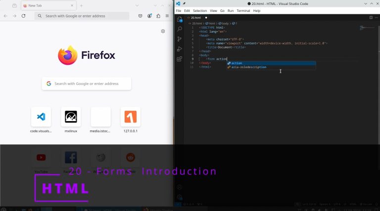 HTML 20 💻 Forms Introduction