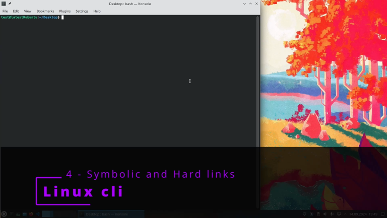 Linux CLI 4 🐧 Symbolic and Hard links