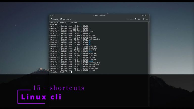 Linux CLI 15 🐧 shortcuts