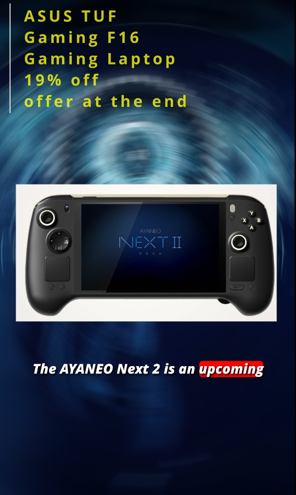 🤑 AYANEO NEXT 2 Unleashes AMD’s Strix Halo APU 🤑 #technology #games #technews #news #omg #cpu #gpu