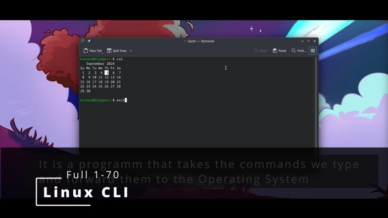 Linux CLI 71 🐧 1-70 Full 🐧 2 hours