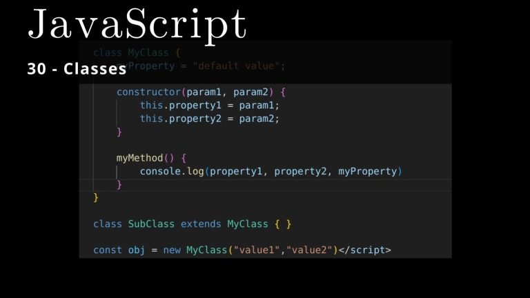 JavaScript 30 🧬 Classes