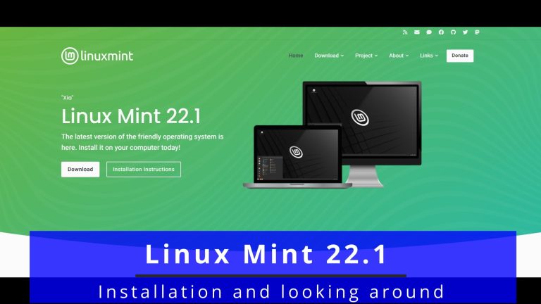 Installing Linux Mint 22.1 🐧 looking around