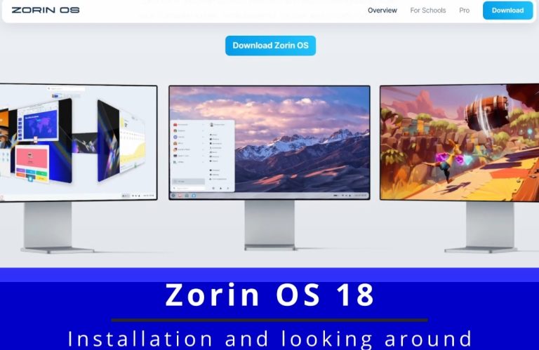 Installing Zorin OS 18 🐧 looking around
