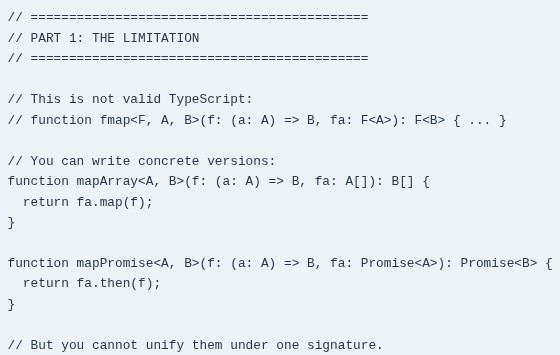 TypeScript 45 🔷 Higher-Kinded Type Patterns