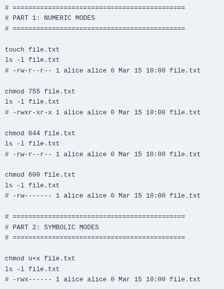 LFCA 25 🐧 Changing Permissions — chmod