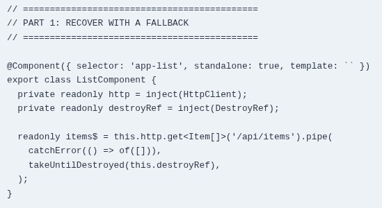 Angular 44 🅰️ Error Handling in RxJS