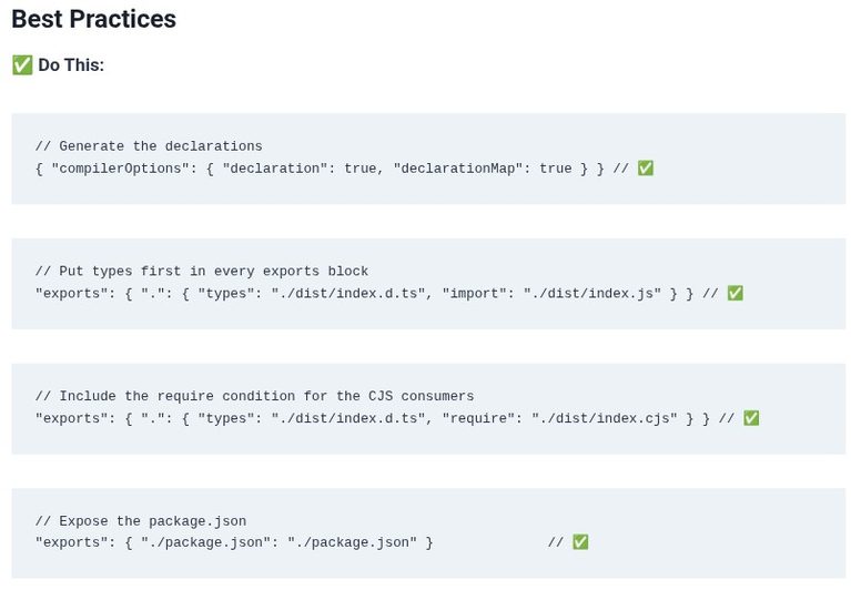 TypeScript 61 🔷 Publishing Typed Packages