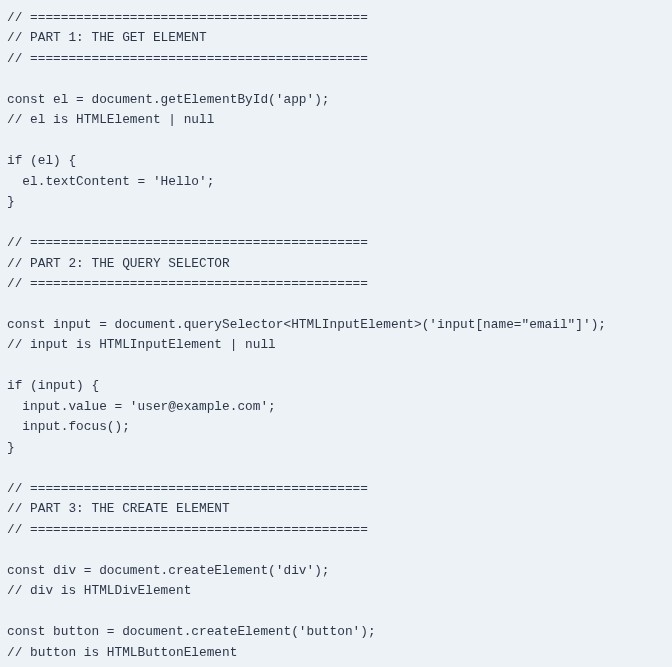 TypeScript 65 🔷 Typing Event Handlers and DOM