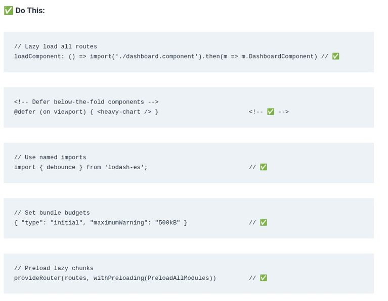 Angular 96 🅰️ Performance — Bundles and Loading