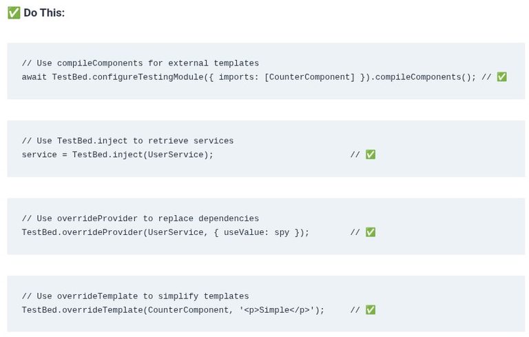 Angular 102 🅰️ Testing — TestBed and Dependency Injection