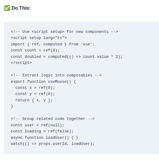 Vue.js 4 🟢 Options API Overview vs Composition API Paradigm Shift