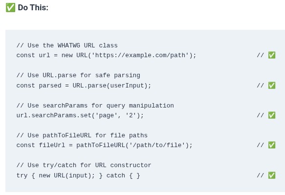 Node.js 24 🟢 URL Parsing and Manipulation with the Web URL API (node:url)