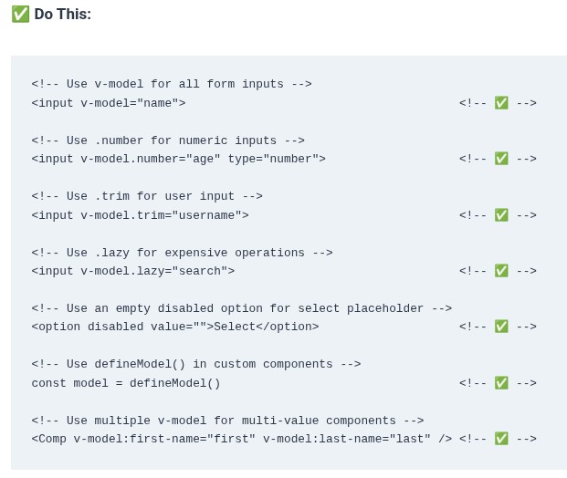 Vue.js 13 🟢 Two-Way Data Binding on Form Inputs using v-model