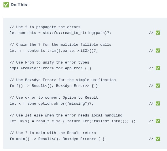 Rust 34 🦀 Propagating Errors with the ? Operator