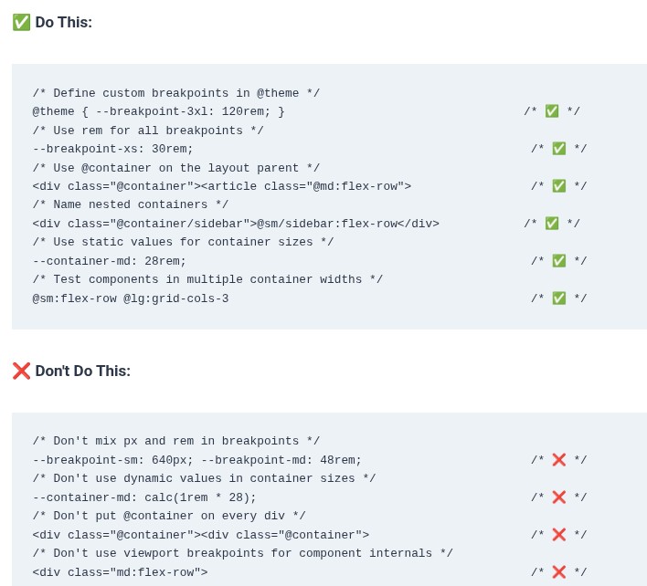 Tailwind CSS 37 🎨 Custom Breakpoints and Container Queries (@min-*, @max-*, @container)