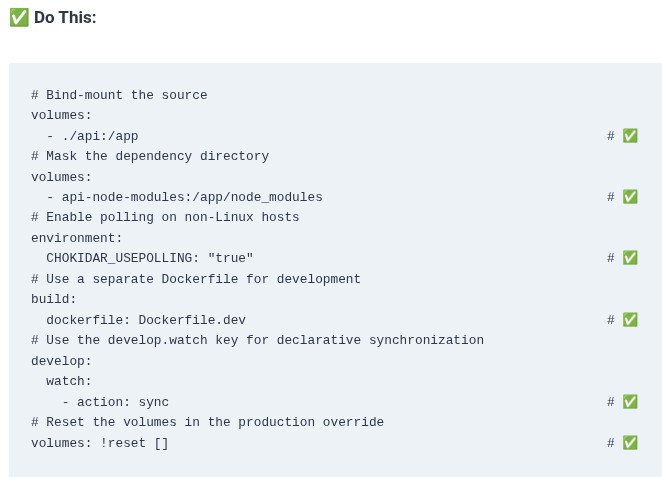 Docker 45 🐳 Managing Microservices Environments locally with Docker Compose and Live Reloading