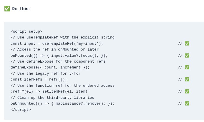 Vue.js 40 🟢 Obtaining Template References using useTemplateRef()