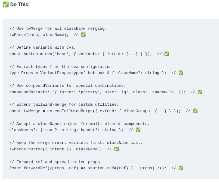 Tailwind CSS 52 🎨 Class Merging Strategies and Class Variance Authority (tailwind-merge, cva)