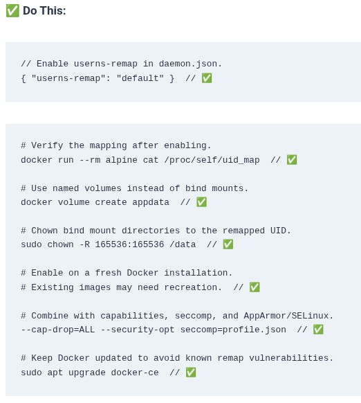 Docker 55 🐳 User Namespaces Mapping (userns-remap): Mapping Container Root to Host Unprivileged User