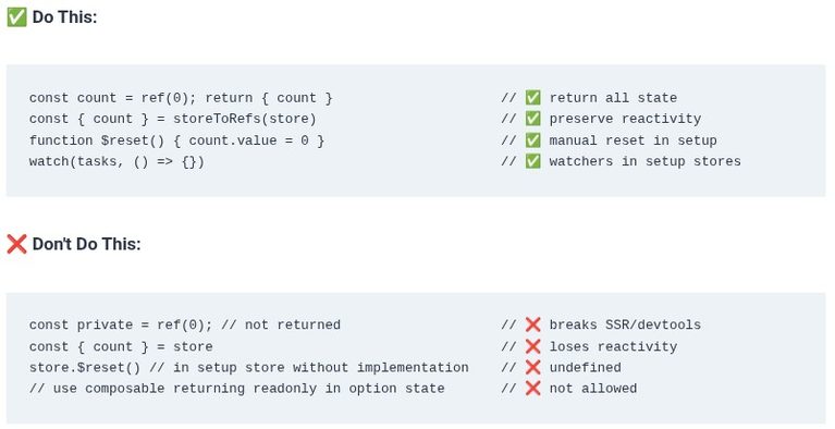 Vue.js 51 🟢 Modern State Management with Pinia (defineStore, Setup Stores vs Option Stores)