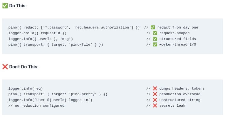 Node.js 67 🟢 Structured Logging Strategies with Pino and Winston