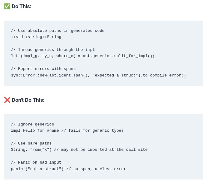 Rust 76 🦀 Procedural Macros: Derive Macros (#[derive])