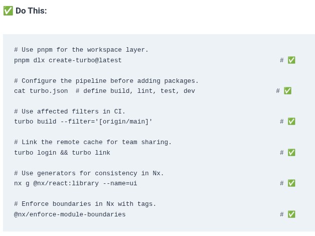 React 119 ⚛️ Monorepo Management for React Projects (Turborepo / Nx)