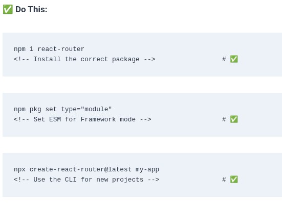 React Router 01 ⚛️ Installation — Package setup & dependencies