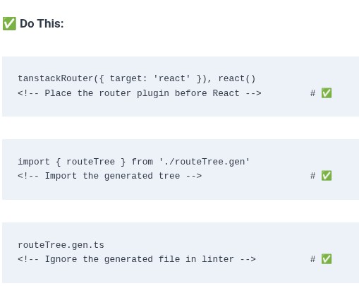 TanStack Router 01 ⚛️ Installation — Setup & dependencies